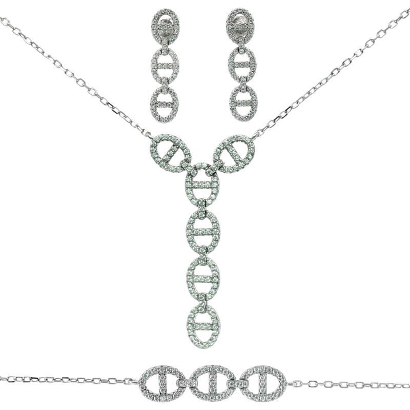 OS Full Stone Chain D' Ancer Set