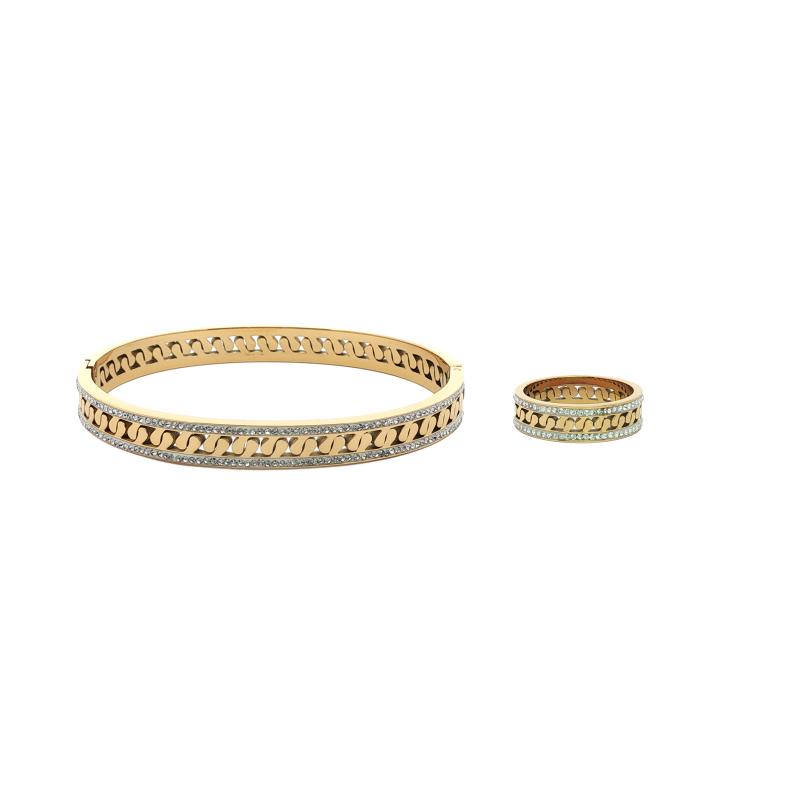 سلسلة مع أحجار