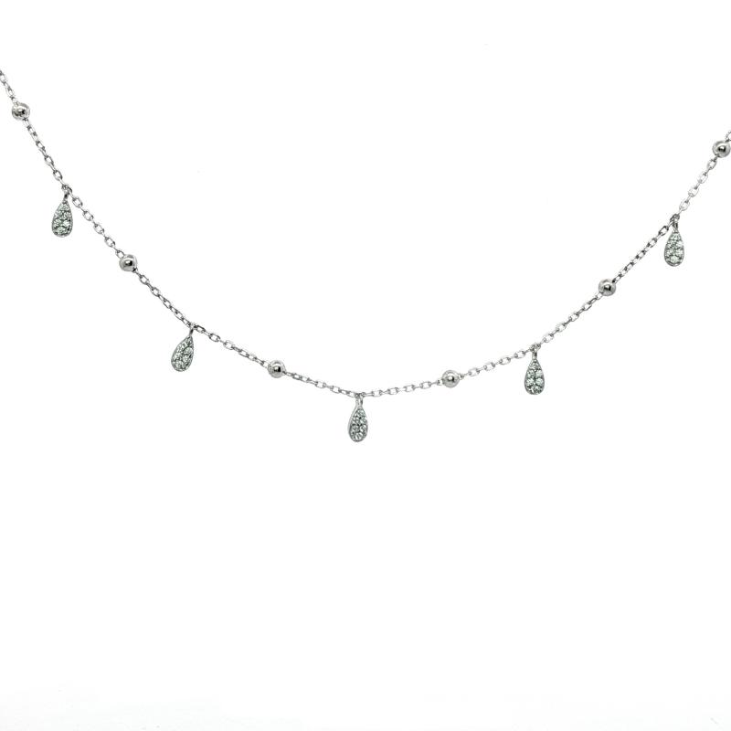 OS -Small Teardrops with Studs & Beads