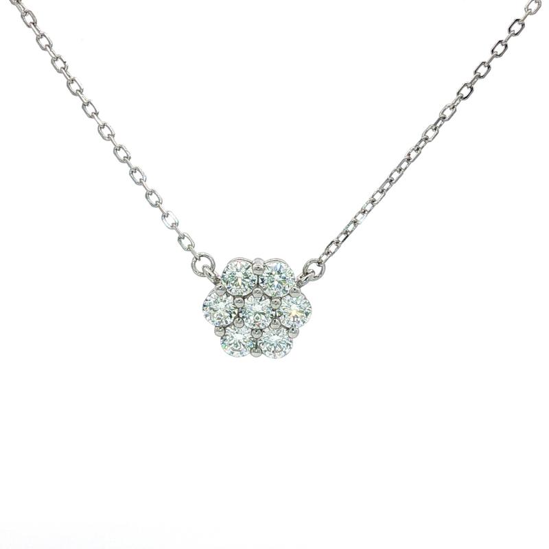 OS Flower studs Necklace 