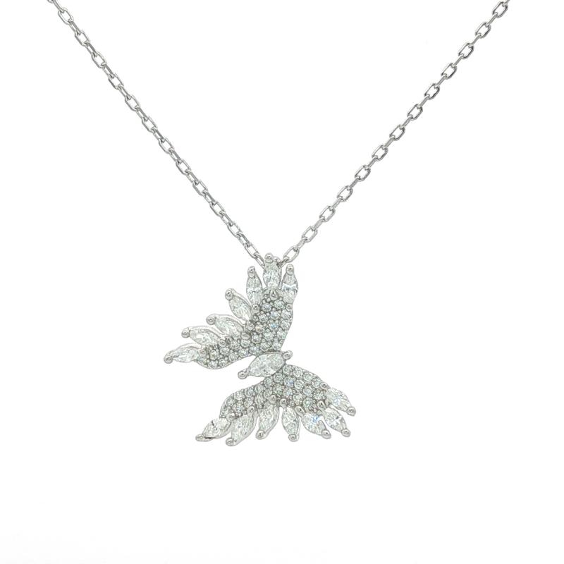 OS Butterfly Sparkling Crystal Wing