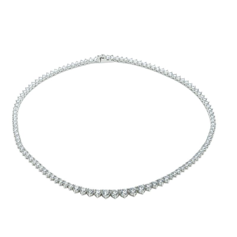 OS Multi Diamond Tennis Necklace