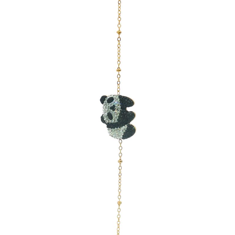 MIni - Crystal Panda Bracelet