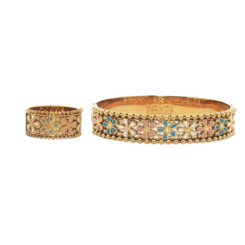 Bangle Set - Colour Palette Floral Duo