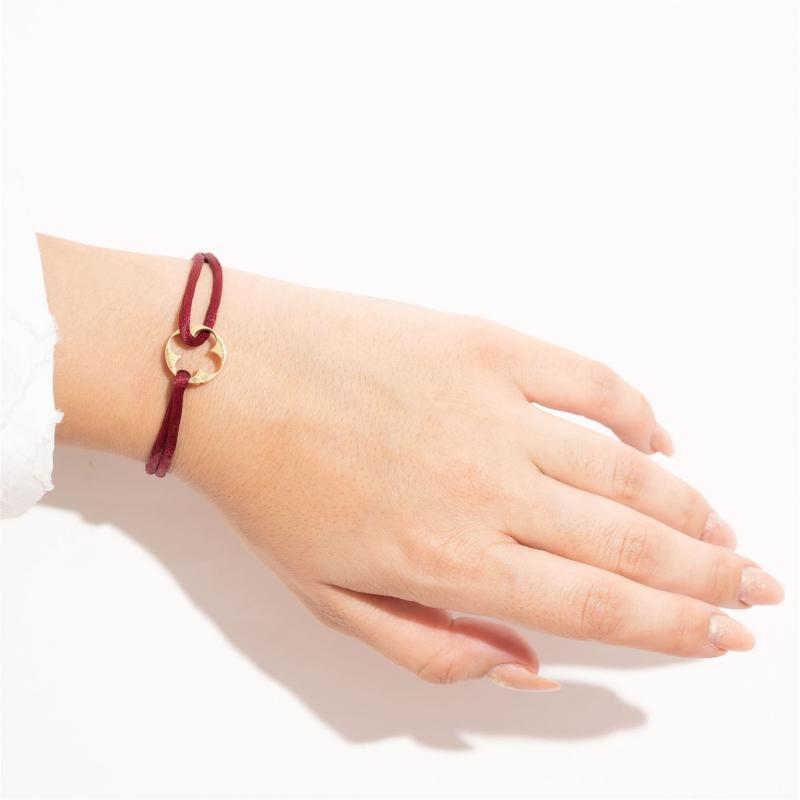L&V - Empreinte Cord Bracelet