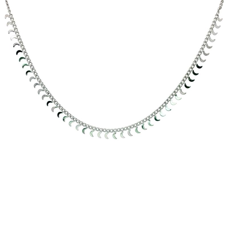 Tiny Half Moon Choker