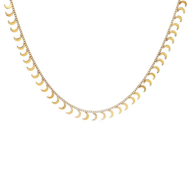 Tiny Half Moon Choker