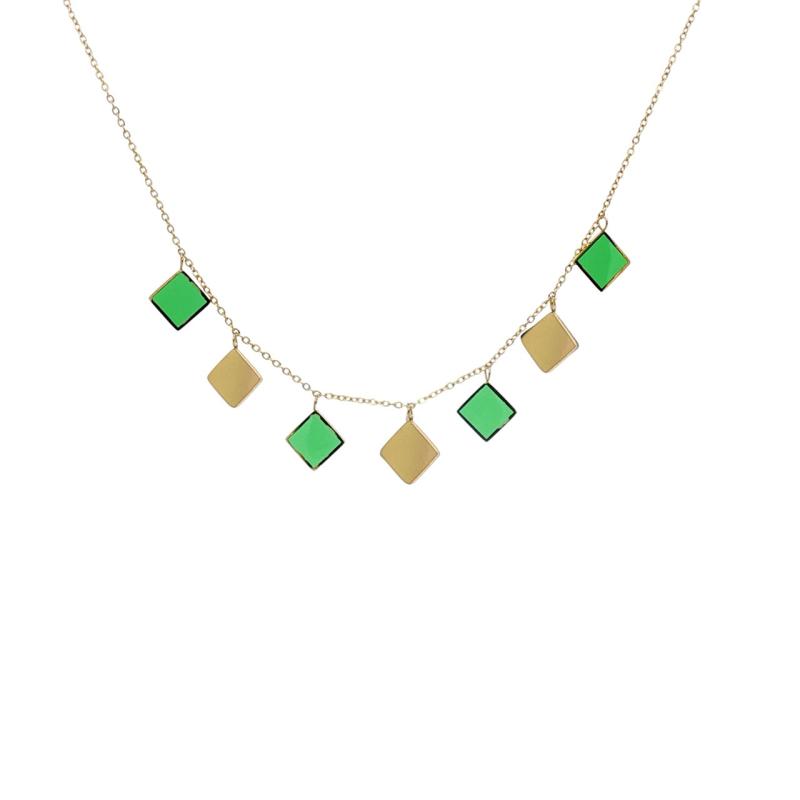 Alt Diamond Shapes Choker