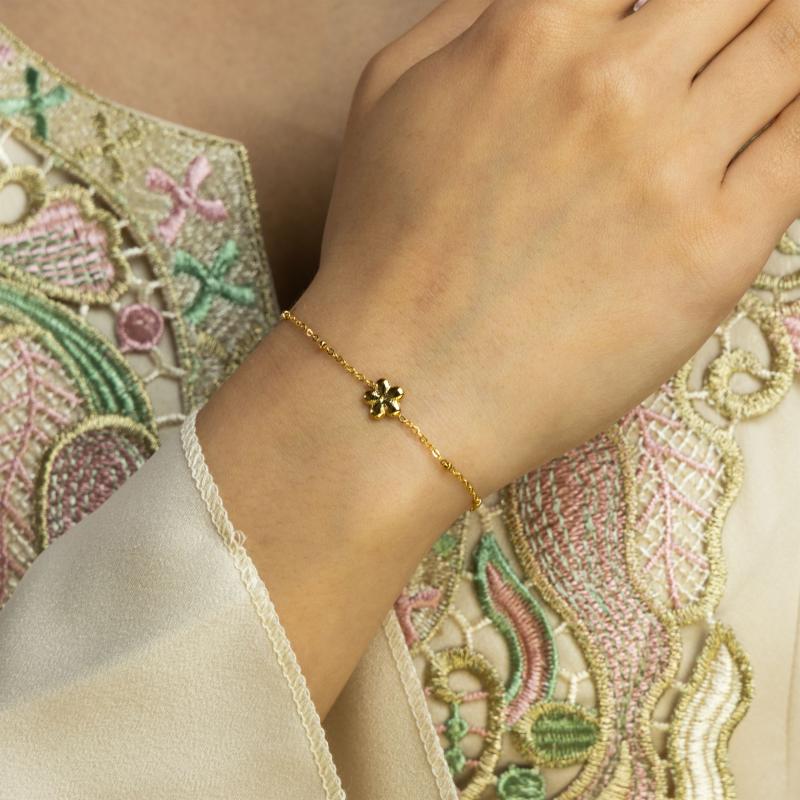 Mini - Clover Charm Bracelet