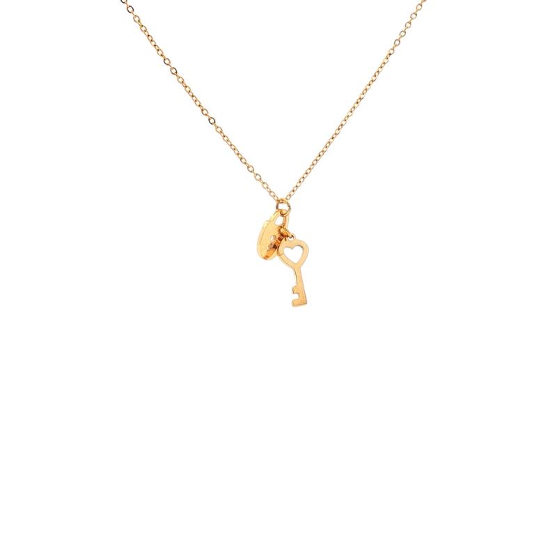 Lock and Key Necklace
