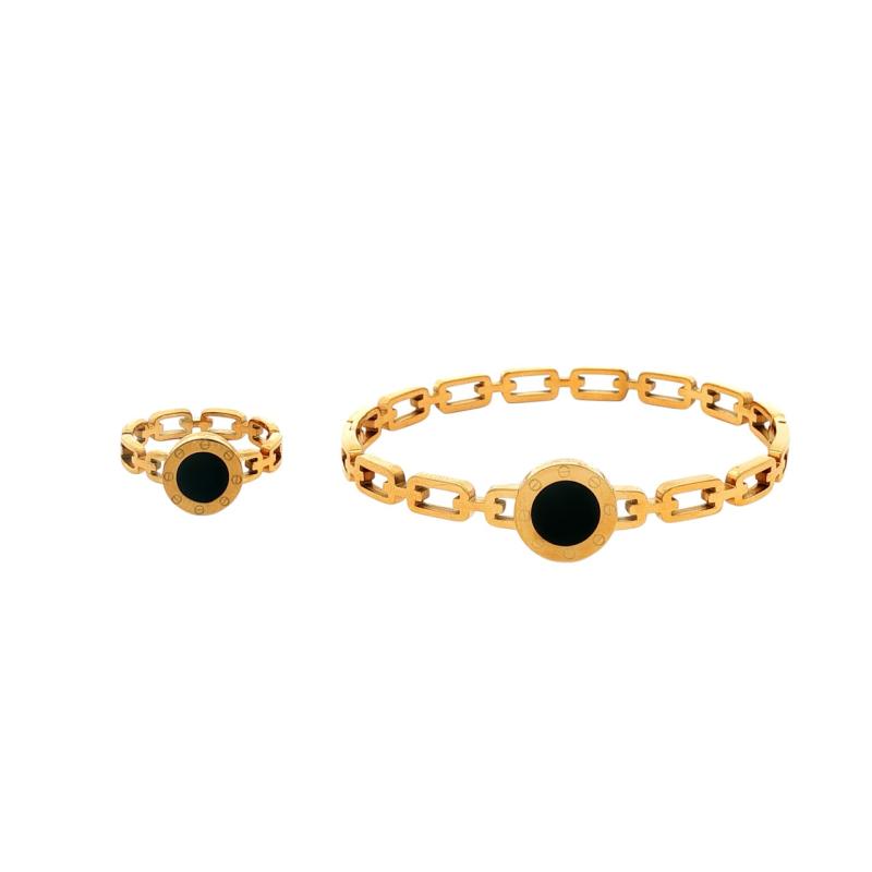 CAR - Love Bangle Set (Black)