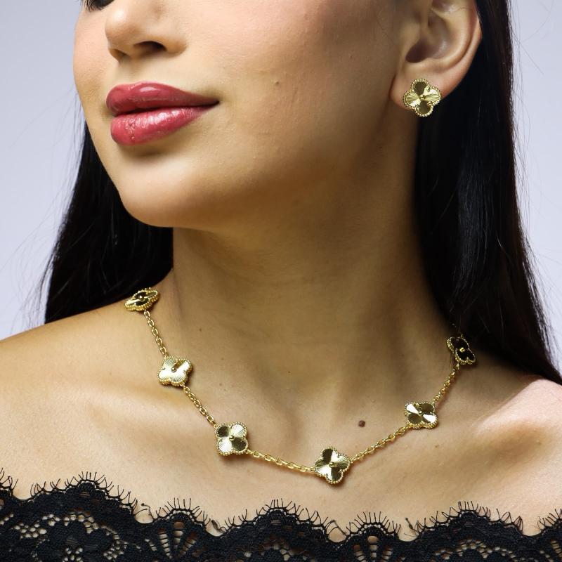 VCA - 10F Necklace Set