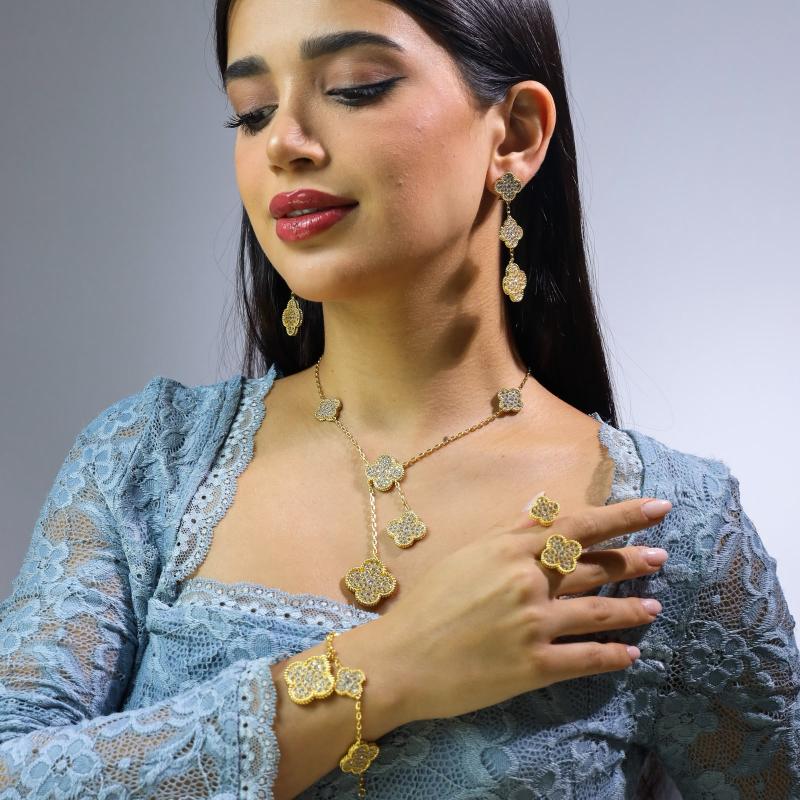 VCA - Full Diamond Flowers Full Set