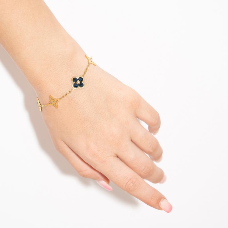 Alt Clubs & Diamonds w Studs Bracelet