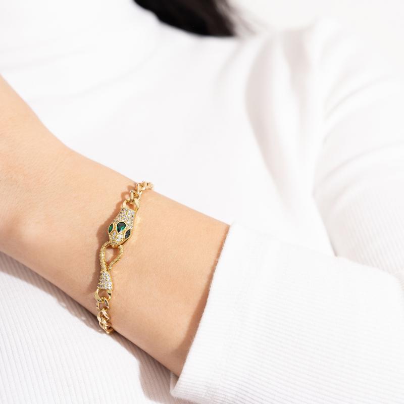 FS Snake Head & Tail Bracelet