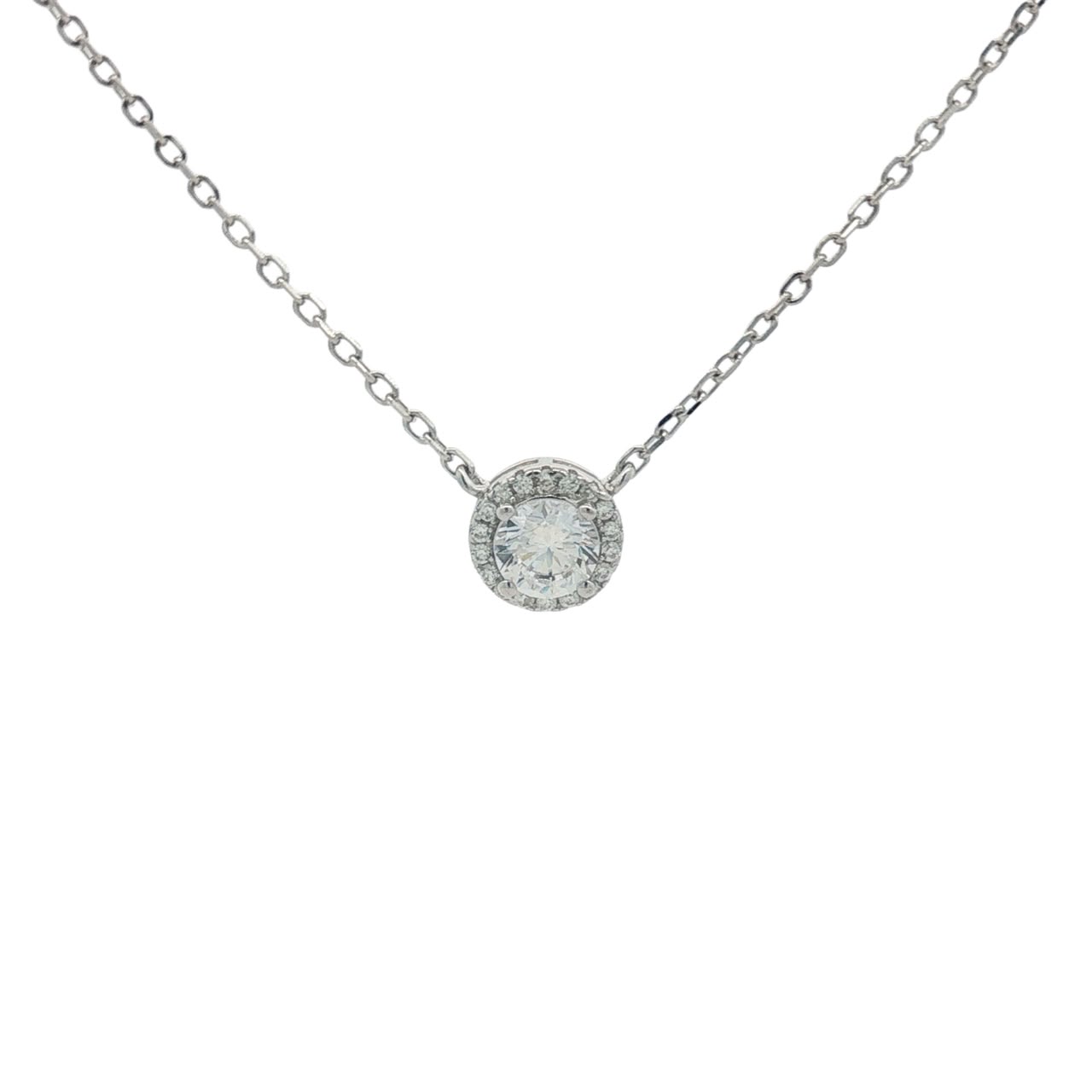 OS - Encircled Diamond Necklace
