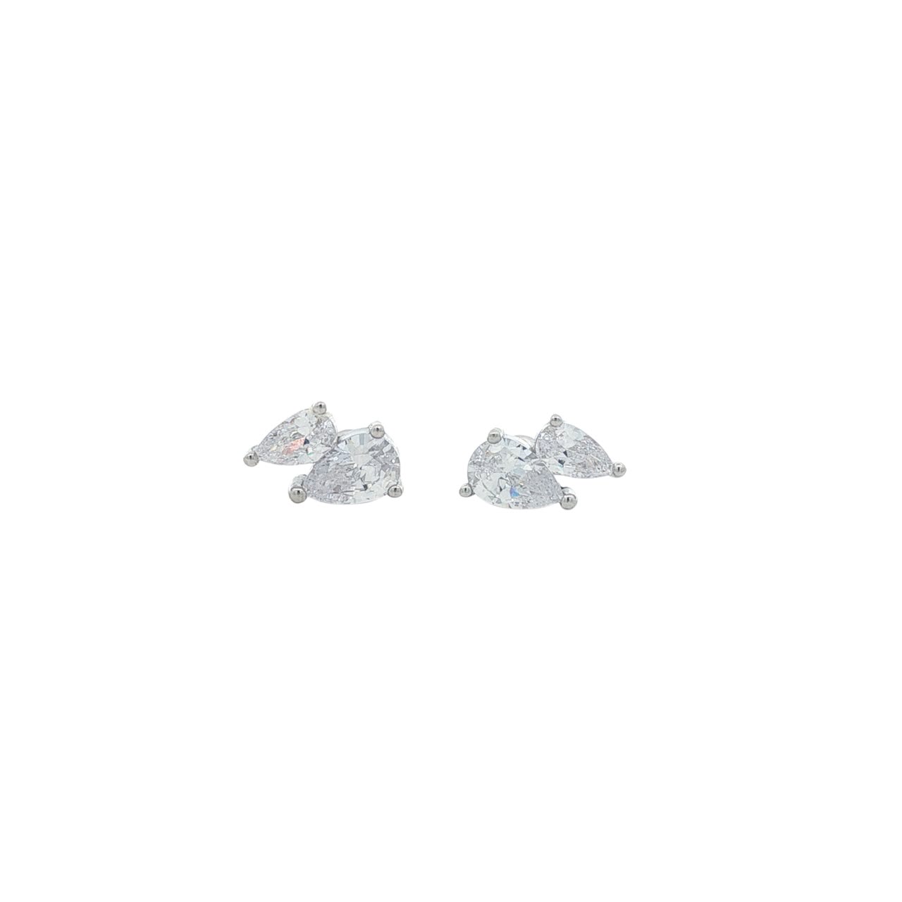 OS - 2 Pears Stone Earring