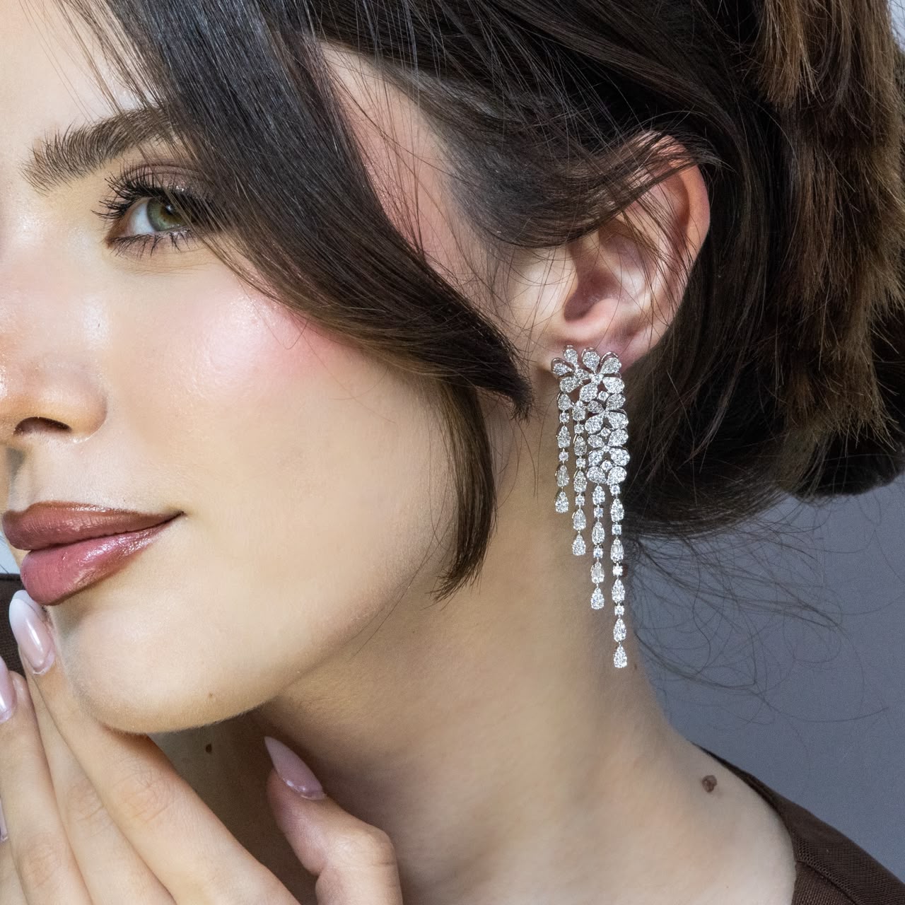 SA Earring - Blossoms Floral Drops