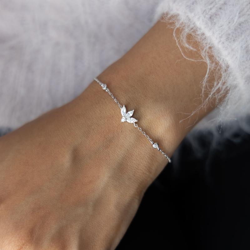 OS - Crystalize with Studs Bracelet 