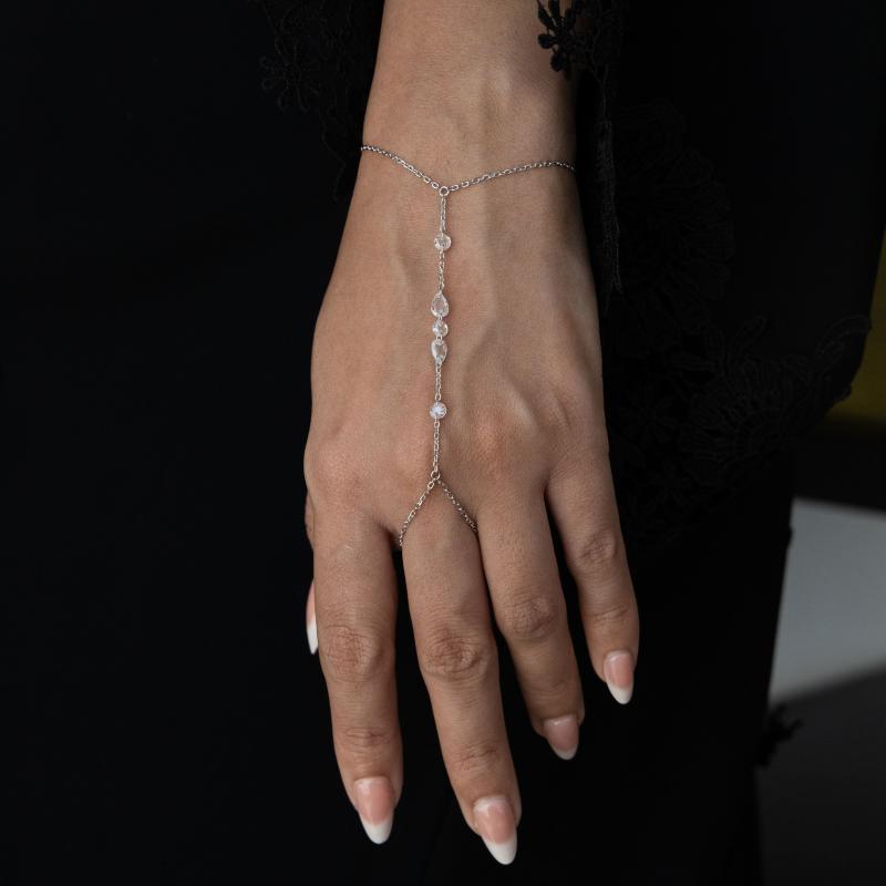 OS - Dewdrop Ring Bracelet 