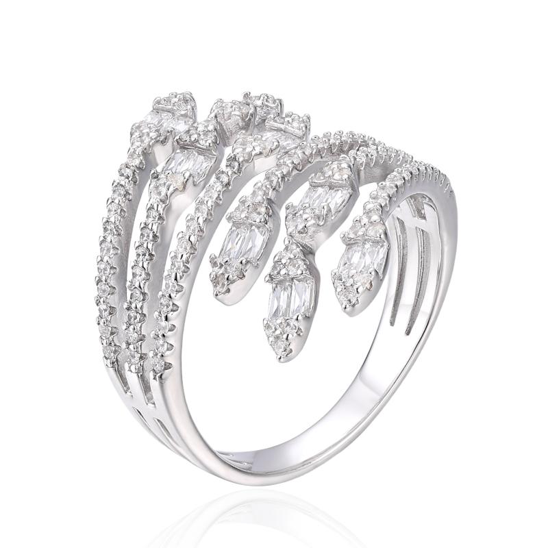 OS - Multi Layer Marquise Stones Ring