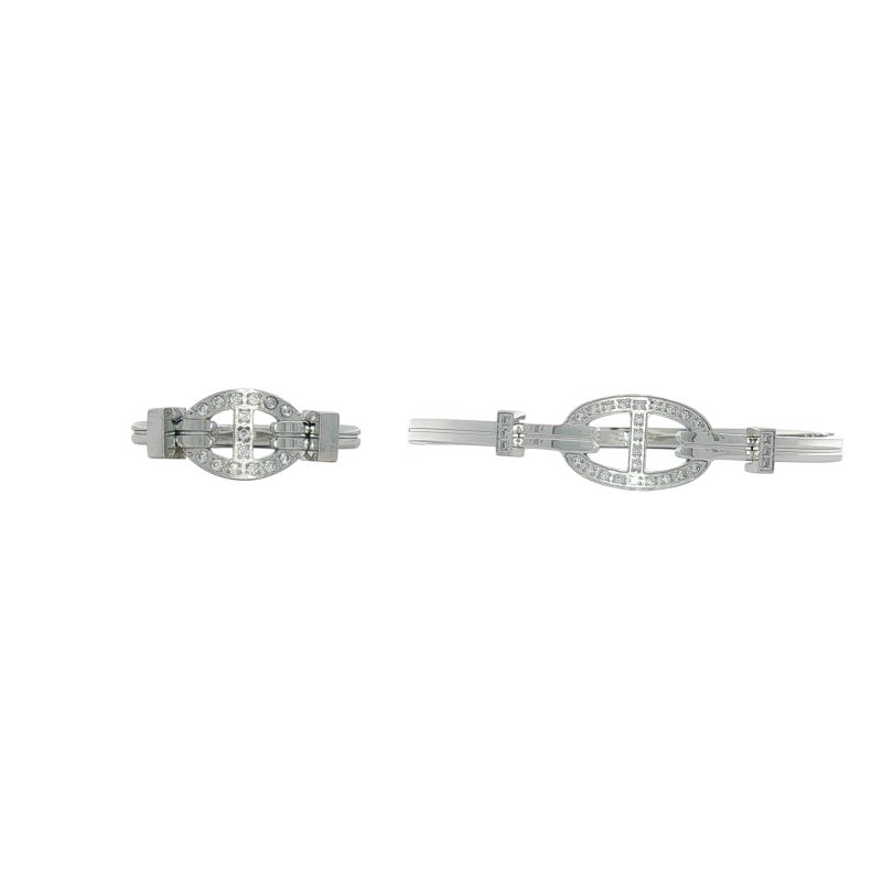 Bangle Set - Crystal Single Anchor Chain