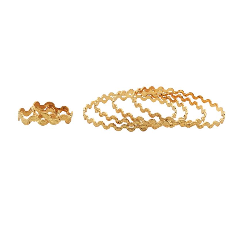 Bangle Set - 4Pcs Eye Serpentine 