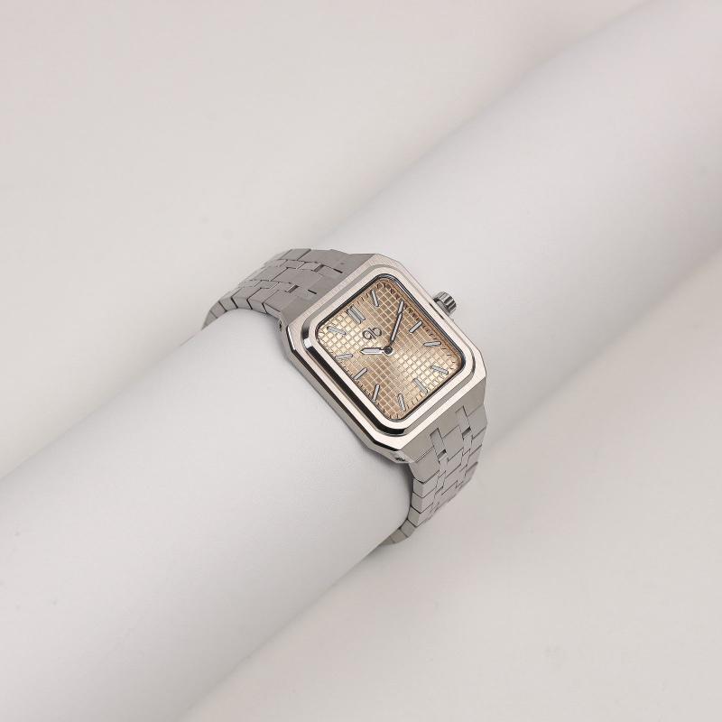 PB Rectangle Men’s Watch – Peach 
