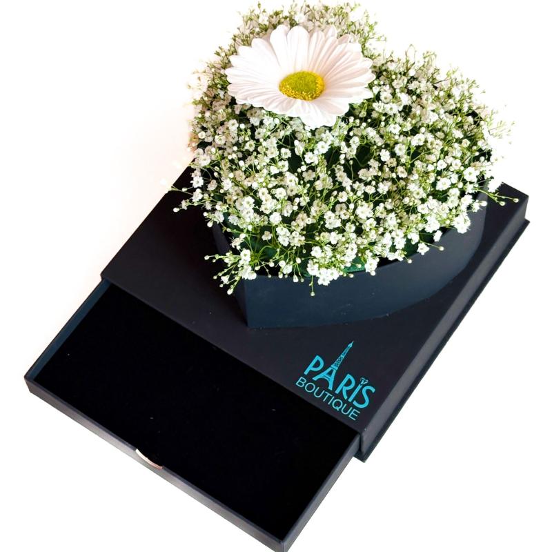 Heart Shape Flowers Bouquet 