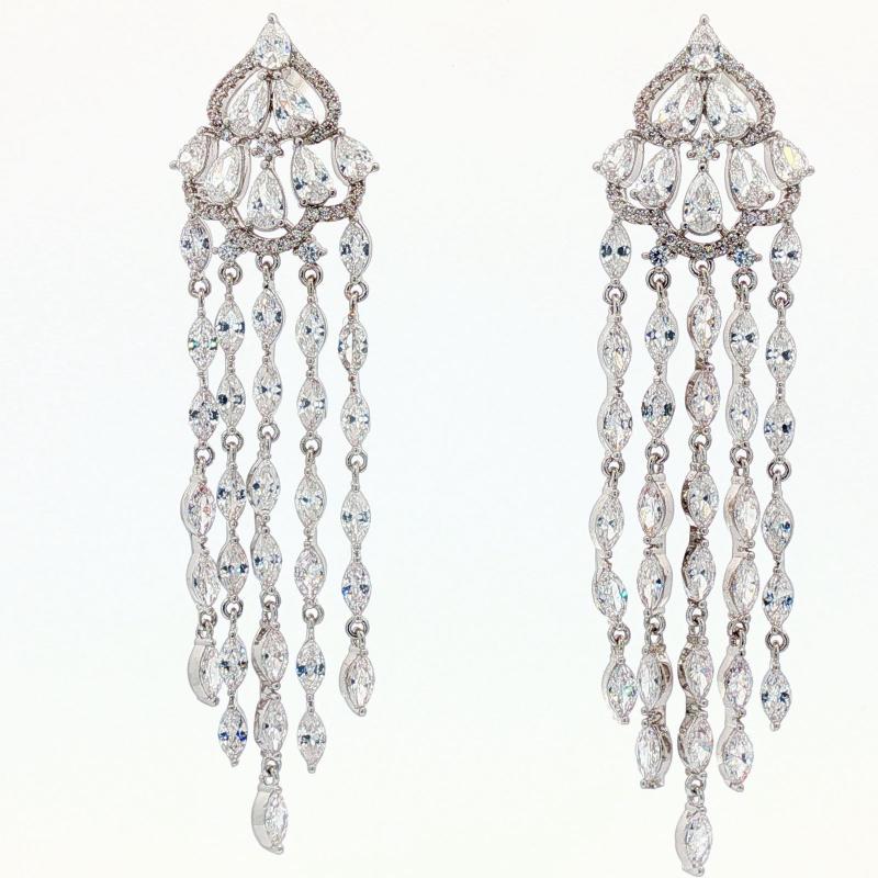 SA Earrings Radiant Waterfall Drops