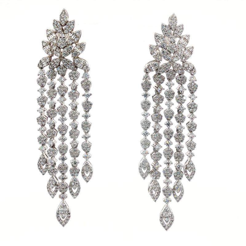 SA Earrings Diamond Dewfall 