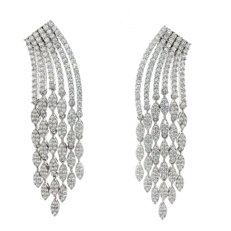 SA Earrings Tassel Spear Drops 