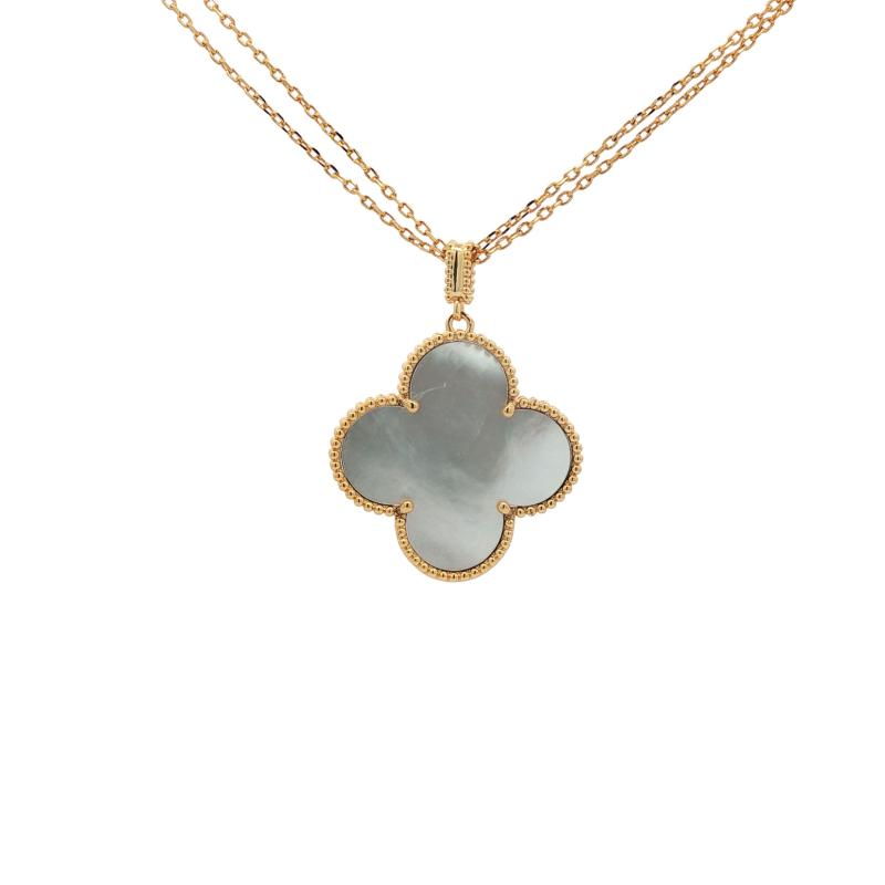 VCA - 1F 2 Line Long Necklace