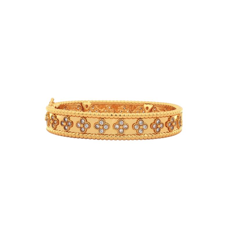 VCA Perlee Bangle Thick