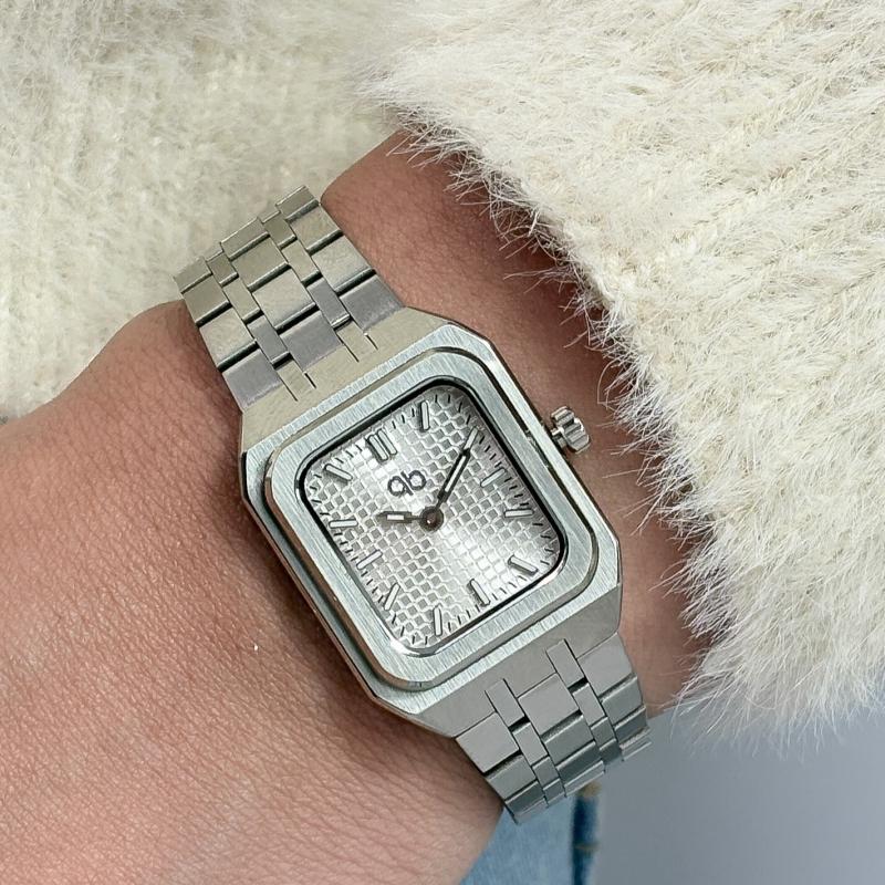 PB - Rectangle Woman Watch with Colors 