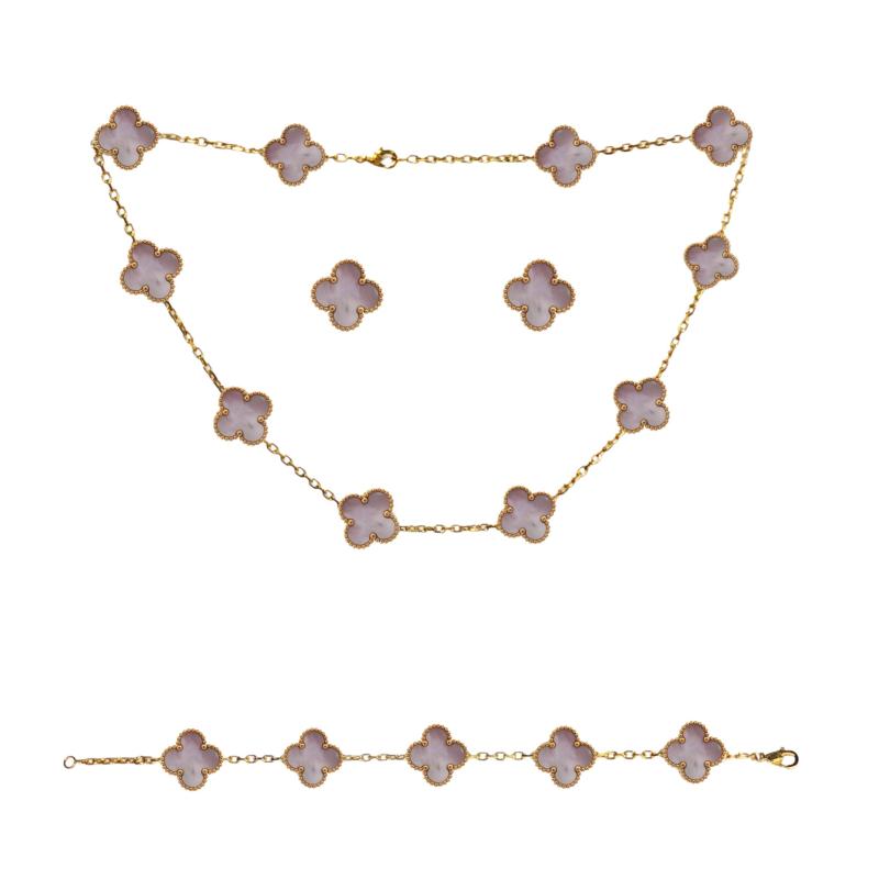 VCA - 10 Pink Flowers Set
