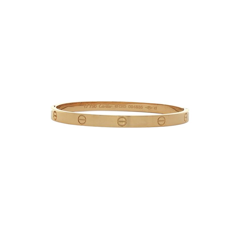 CAR Love Bangle Plain 4mm 