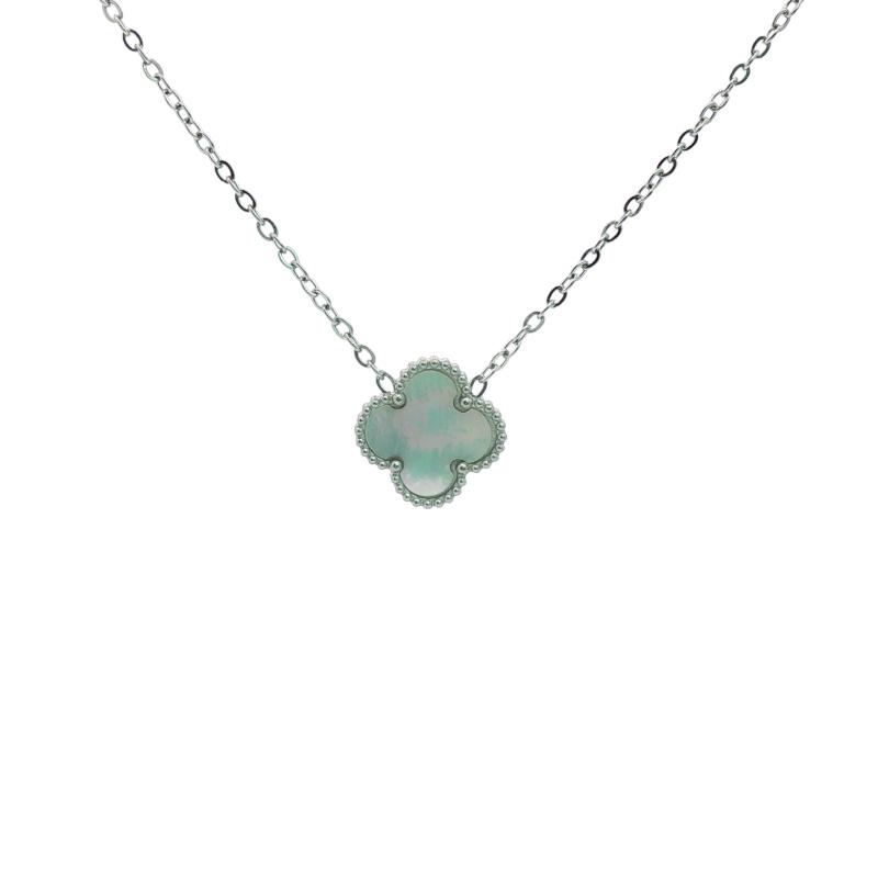 VCA - 1 Flower Necklace (Silver)