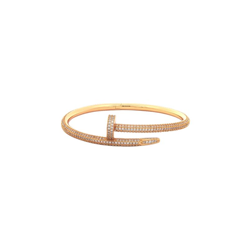 CAR Full Stone Nail Bangle