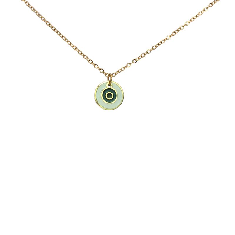 Small Round Eye Necklace