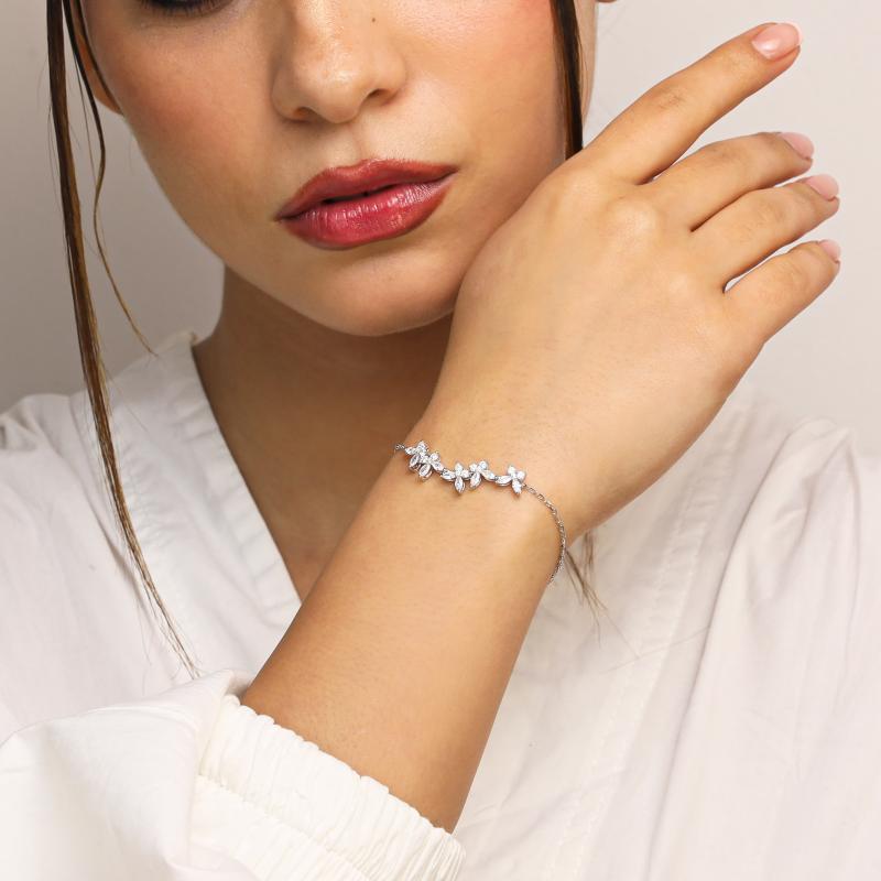OS 5 Crystal Butterflies Bracelet 2 