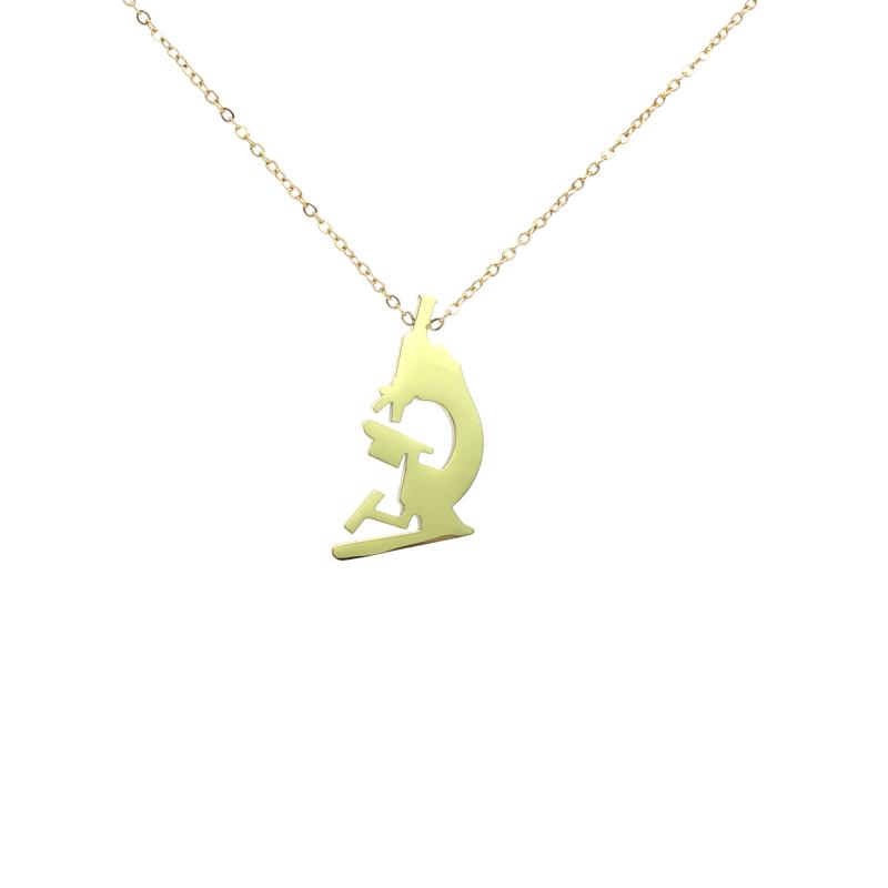 Microscope Necklace