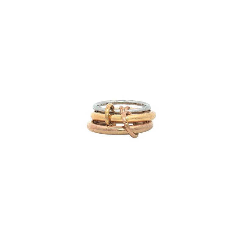 Thick Trinity Bender Stackable Ring