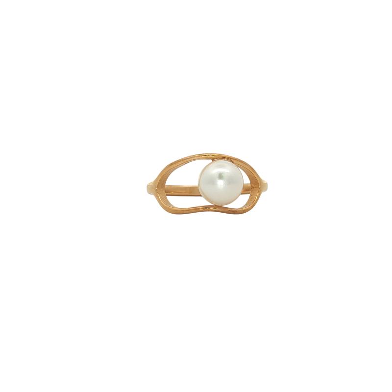 Loop Pearl Ring