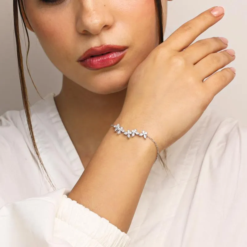OS 5 Crystal Butterflies Bracelet 2 