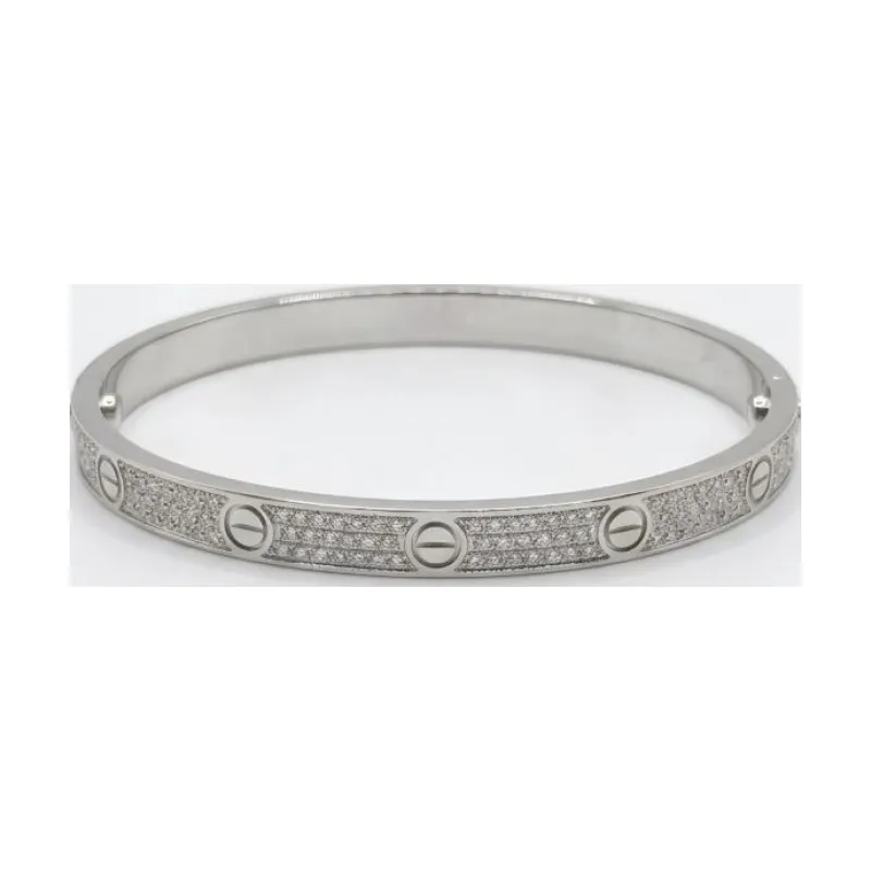 CAR Love 3 Row Studs Bangle 6mm