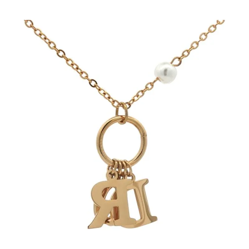 C&D - Logo w Pearl Necklace
