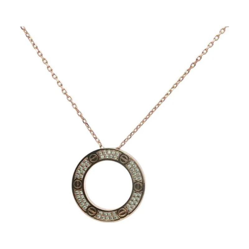 CAR - Full Stone Love Necklace