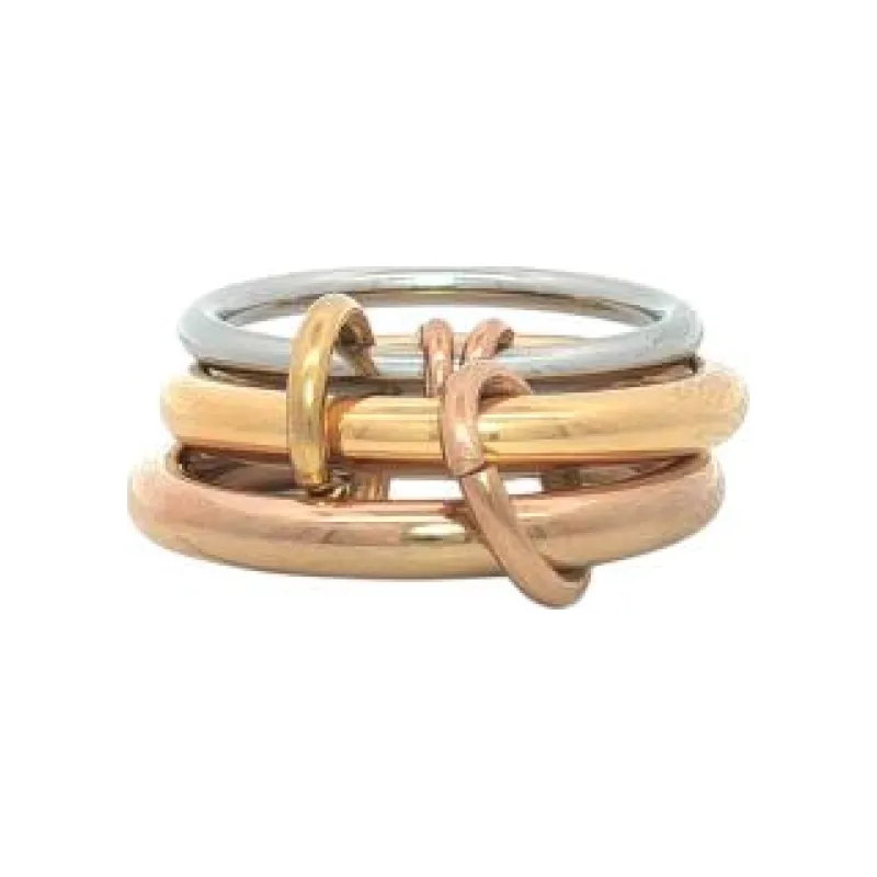 Thick Trinity Bender Stackable Ring