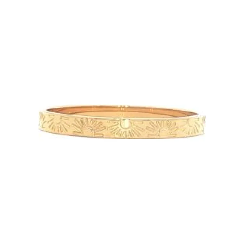 Sun Engraved Ring